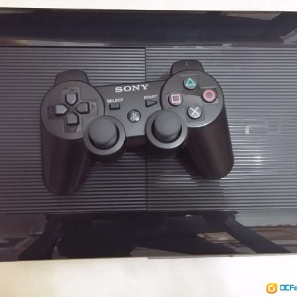ps3 superslim 500gb 黑色 with FIFA13