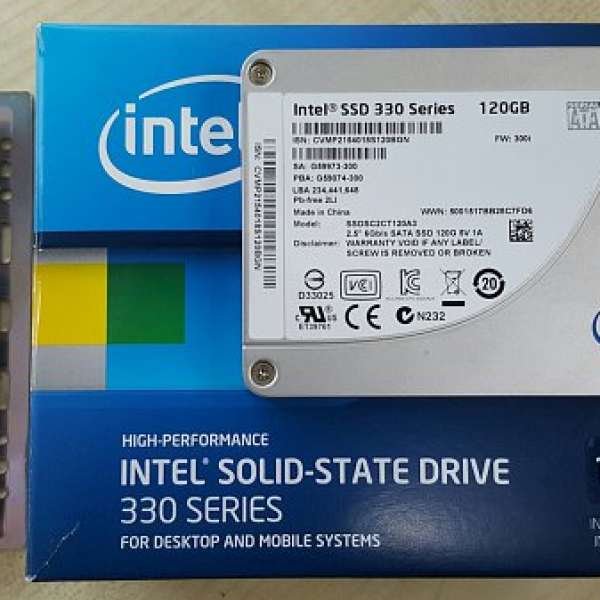 Intel 330 Series 120GB SSD