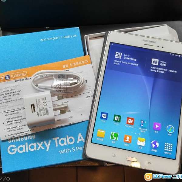 Samsung Galaxy Tab A 8.0(行價,白色,wifi+LTE)