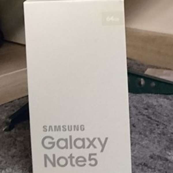 Samsung Galaxy Note 5 N9200 64GB 金色 ***全新, 行貨未開盒***