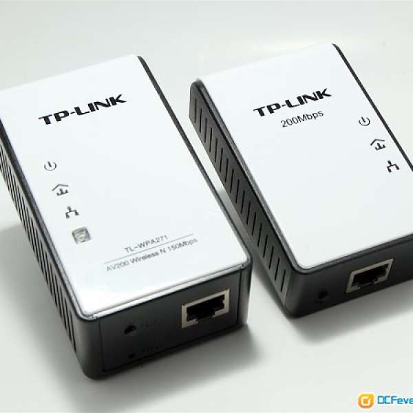 TP-LINK TL-PA211 TL-WPA271 AV200 200Mbps Powerline Adaptor X 2 (#2)