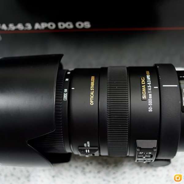 Sigma 50-500mm APO DG OS For Nikon