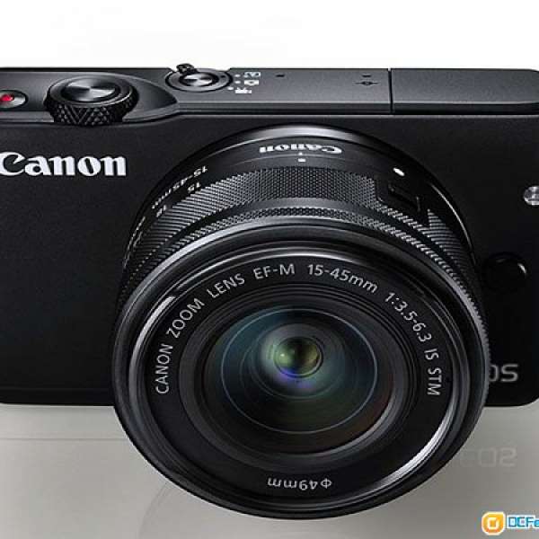 全新行貨 Canon EOS-M10 w/15-45(Black) 連 Sandisk SDHC-32G咭