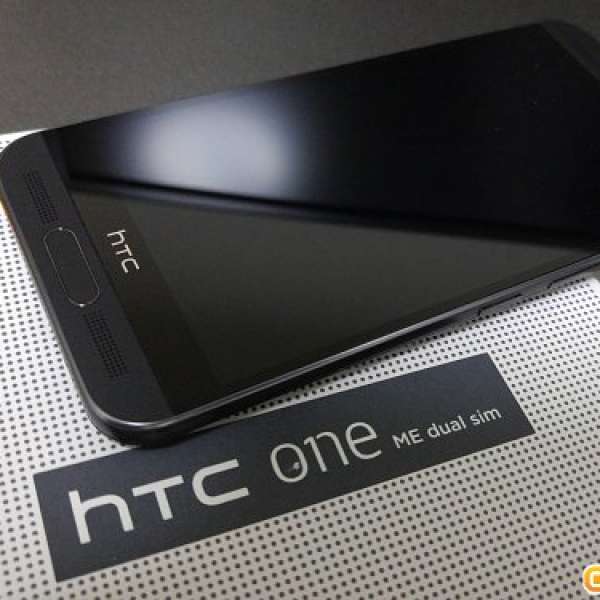 黑色 HTC ONE ME DUAL SIM 雙卡雙待4G/LTE 香港行貨, 全套有盒有單有保, 中港