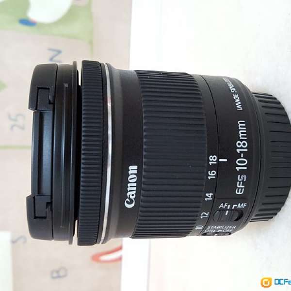 Canon EF-S 10-18mm f/4.5-5.6 IS STM