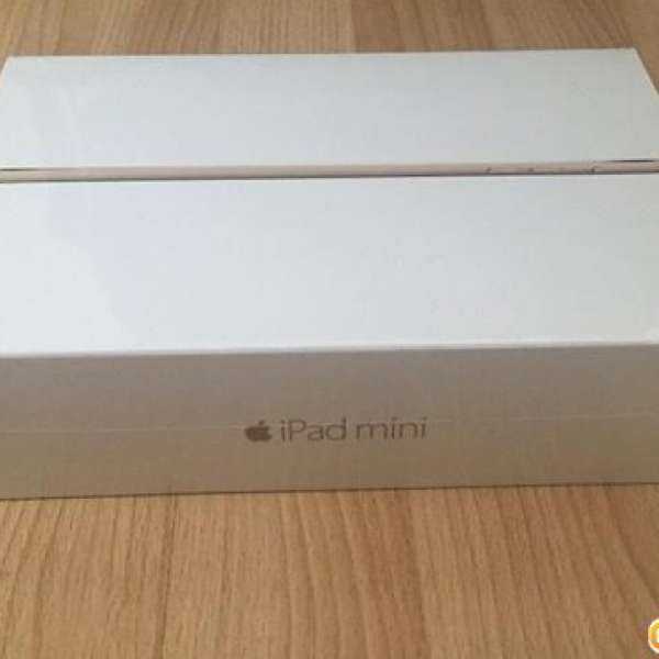 100% 全新未開 Apple iPad Mini 4 16GB WiFi 金色