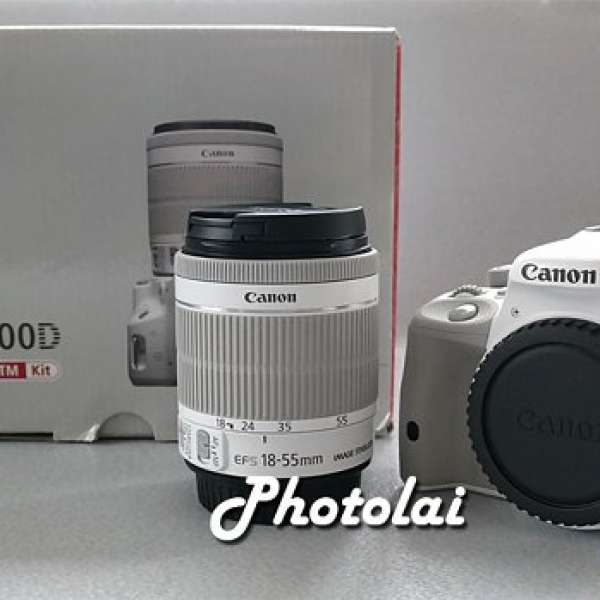 CANON DSLR EOS 100D BODY, EF-S 18-55mm IS STM KIT SET 白色 / White