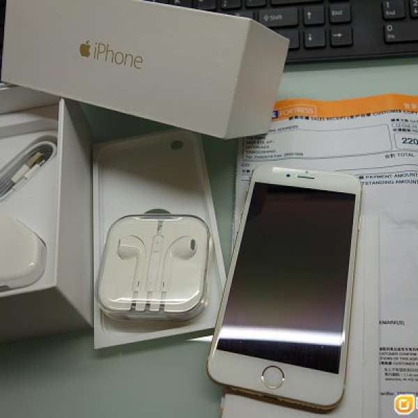 (FS) Apple iphone 6 128GB 金色