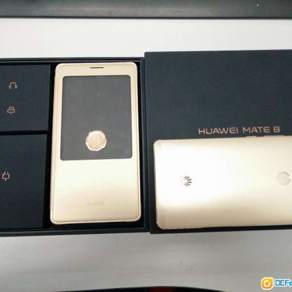 Huawei Mate 8 金色 4GB RAM + 64GB ROM  99%新