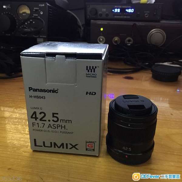 Panasonic Lumix G 42.5mm f/1.7 BLK (水貨)