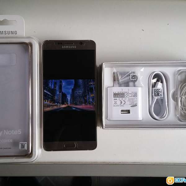 Samsung galaxy note 5 64GB 99%新 金色 豐澤行貨