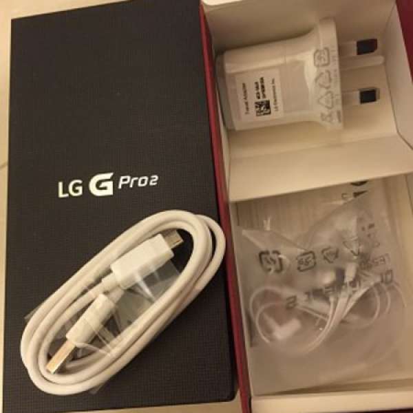 全新 LG Pro 2 跟機配件 headphone 火牛 micro USB cable 耳機 送Mon貼 v10 note 5 ...