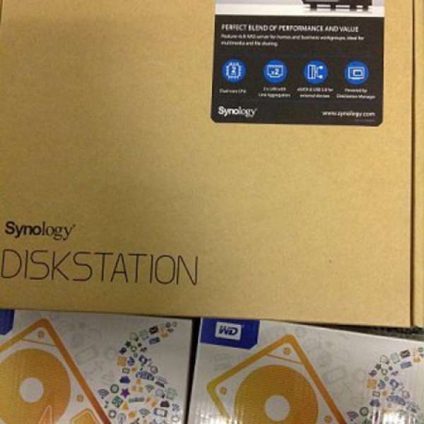 全新 Synology Diskstation DS215+