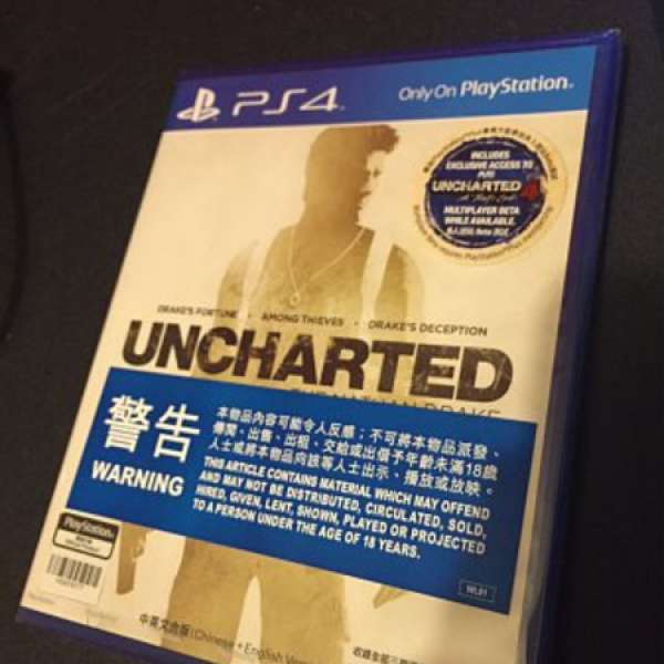PS4 Uncharted 合集 行貨 全新 未開封