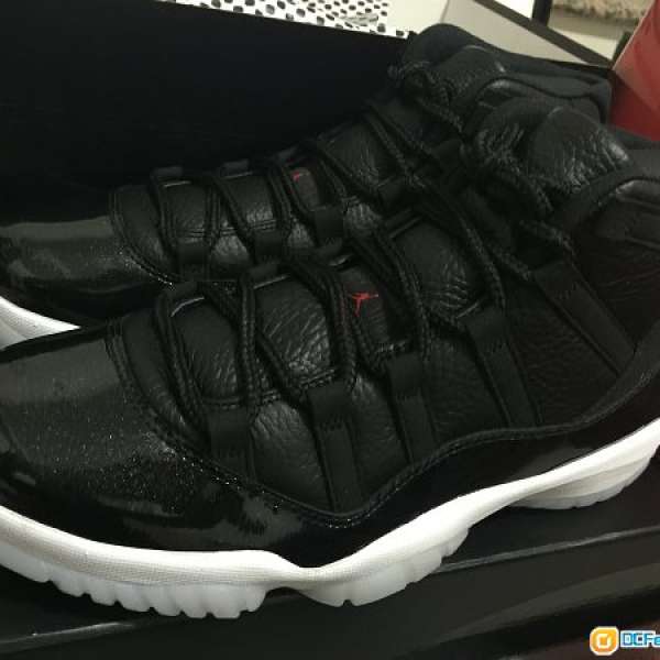 AIR JORDAN 11 RETRO Black/GYM Red-White-Anthracite (378037-002) US9