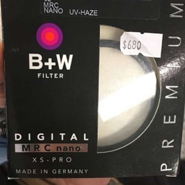 B+W Nano UV filter RX10 62mm 鏡頭蓋