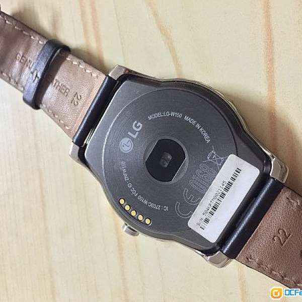 95%新 LG WATCH URBANE (W150) 智能手錶 銀色 ANDROID WEAR