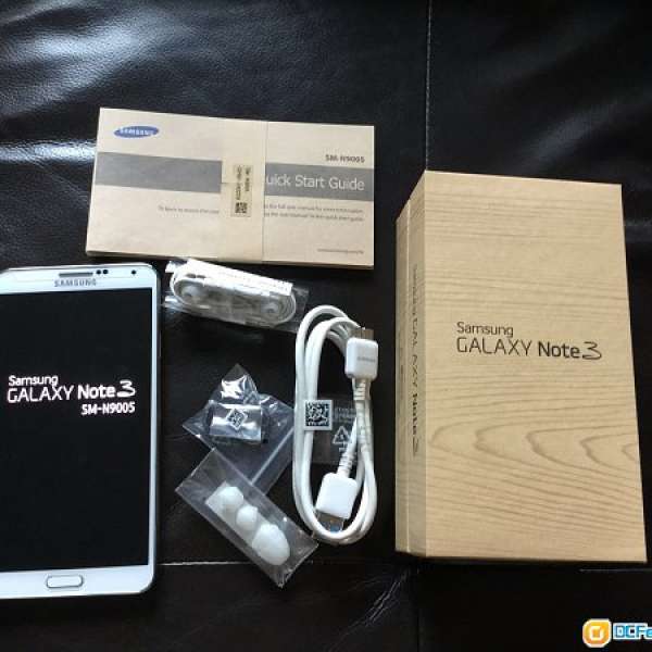 新淨 Samsung Galaxy Note 3 N9005 行貨 白色 4G LTE