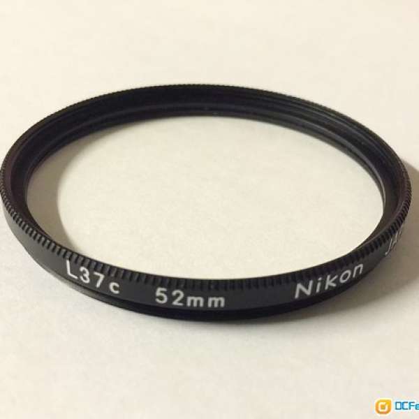 Nikon 52mm L37c UV Filter 濾鏡