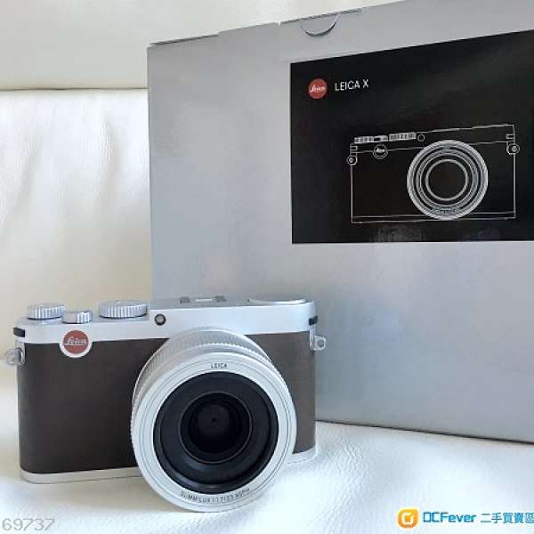 99% new 銀色 silver  Leica X typ113 水