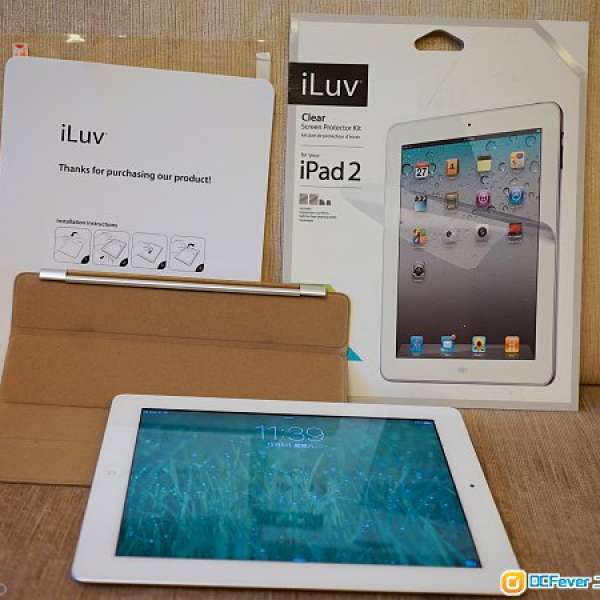 Apple iPad 2 16G Wifi + 3G White (not iPad Air)