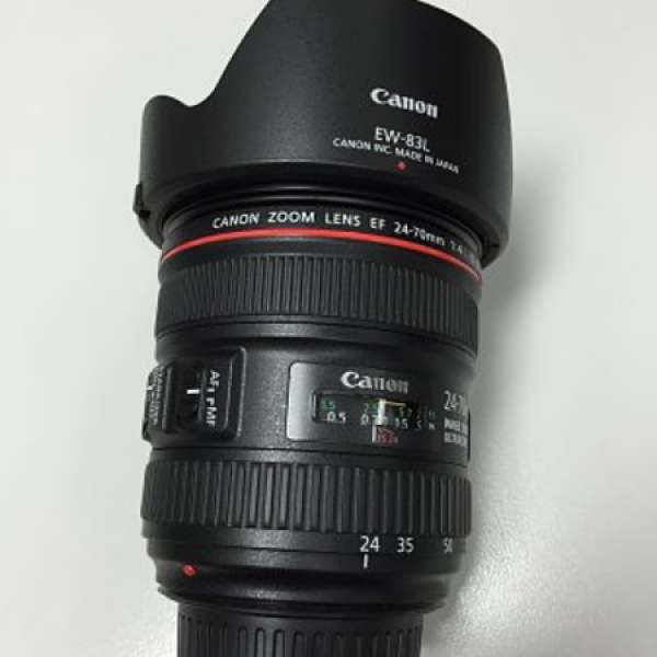 Canon EF 24-70mm f4L IS USM (98% new)
