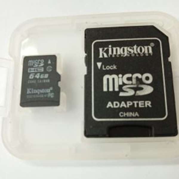 Kingston Micro SDHC 64GB Class10