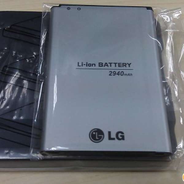 LG G3 G4 全新原裝電池連全新原裝座充盒 《最後三套》全新原裝 G pro1,2及G2 電池（...