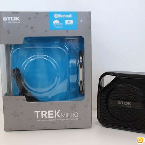 TDK TREK Micro 籃牙喇叭 bluetooth speaker 全新最好音質的小型喇叭