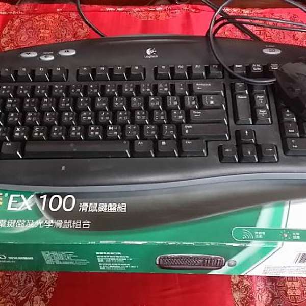 Logitech EX100 keyboard and mouse