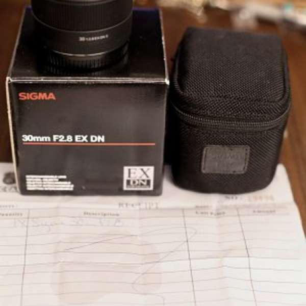 Sigma 30mm f2.8 EX DN for NEX