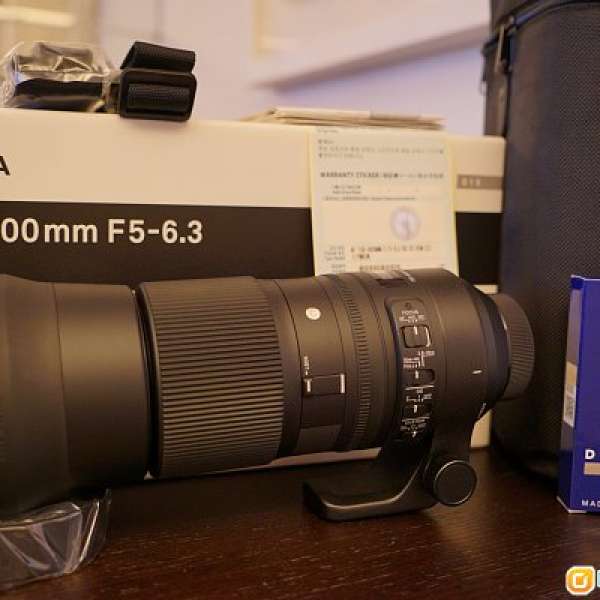 Sigma 150-600mm F5-6.3 DG C for Nikon (BOT in Oct. Used twice only.)