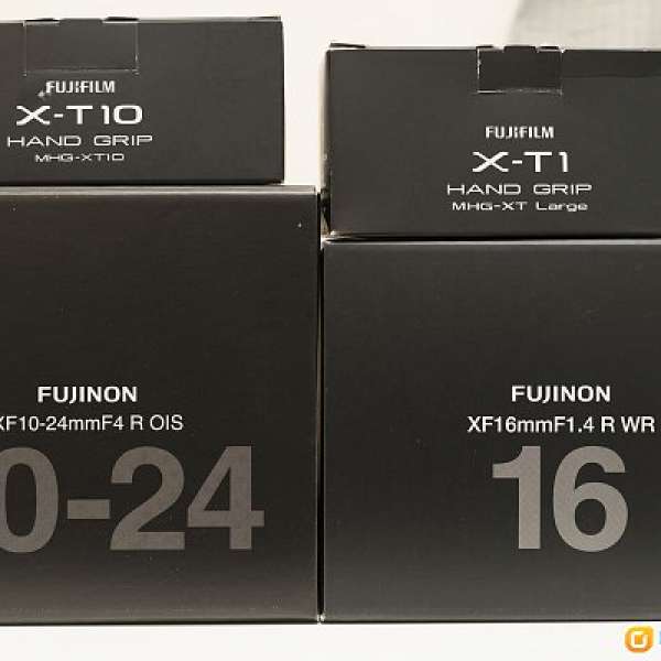 FUJIFILM  MHG X-T1 X-T10 Hand Grip   FUJINON XF 10-24   XF 16