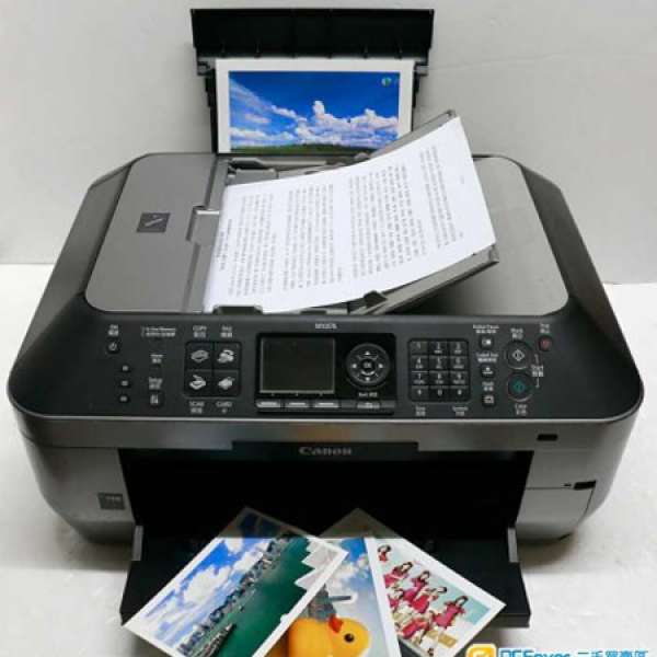 雙面COPY 5色墨盒canon MX876 Fax scan printer<經router用WIFI>
