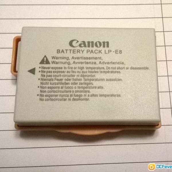 出售 Canon LP-E8 相機電池