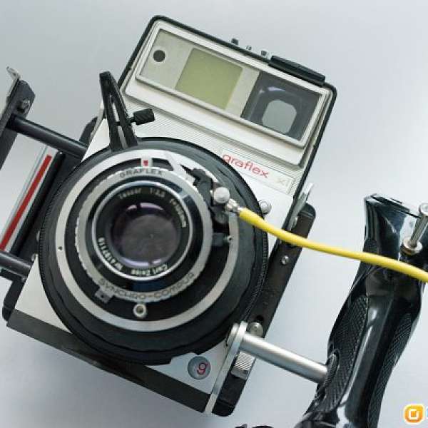 Graflex XL with Carl Zeiss tessar 100/F3.5 & 120 6x7 film back