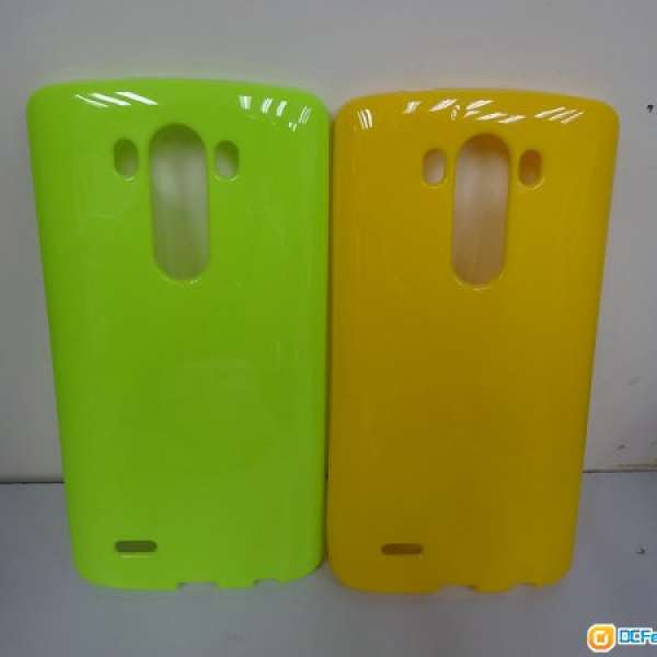 全新 LG G3/G3 Dual D855/D858HK/F400 包邊矽膠機套 $15@2