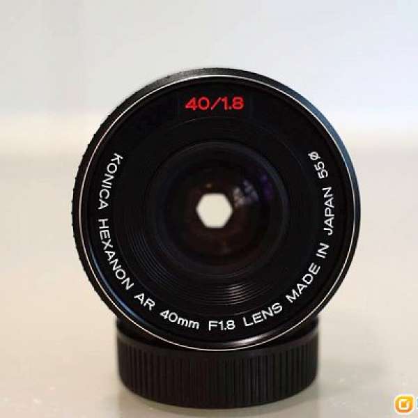 Konica Hexanon AR 40mm f1.8 手動鏡 (合各款無反)