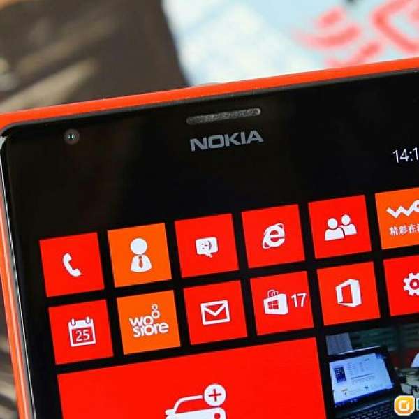 95%新紅色 Nokia 1520 行貨已過保 淨機1部 無配件 一口價 不議