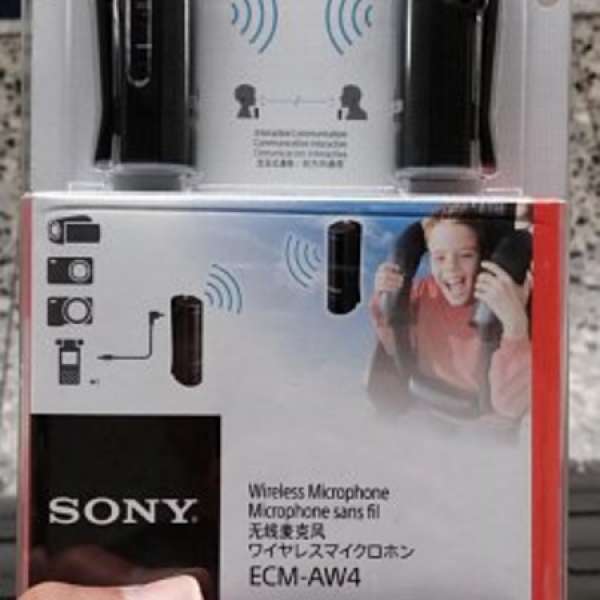 Sony ECM-AW4 Bluetooth Wireless Microphone