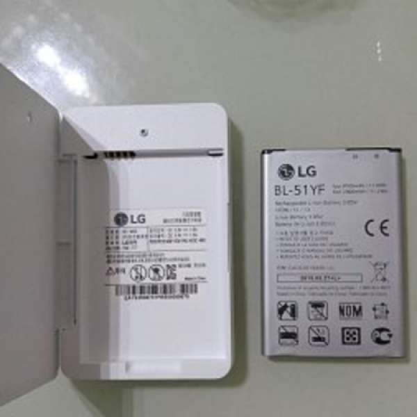 LG G4 原裝電池充電套裝，90% 新，保証能用