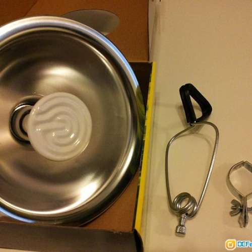 90%NEW ZOO MED 陶瓷夾燈 連 放熱燈