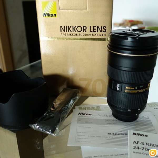 Nikon Af-S NIKKOR 24-70mm f/2.8G