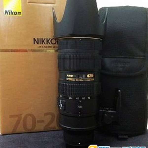 Nikon AF-S NIKKOR 70-200mm f2.8G ED VR II LB6 小黑六