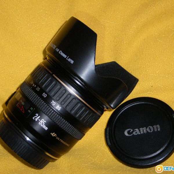 canon ef 24-85mm 3.5-4.5 80%new japan,