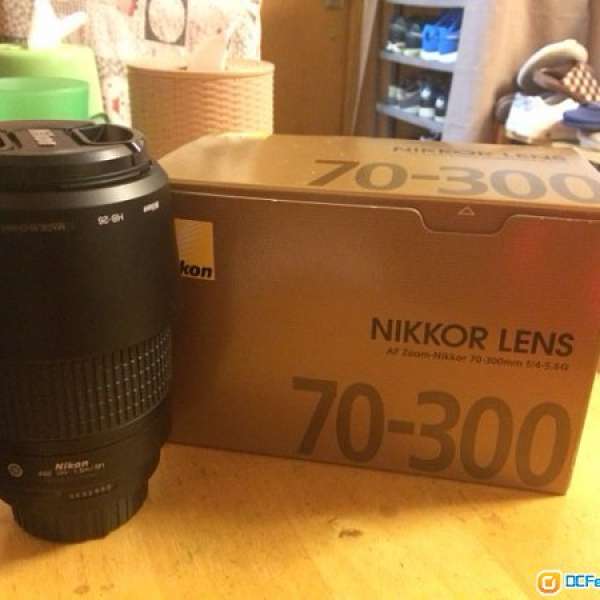 Nikon 70-300mm f/4-5.6G
