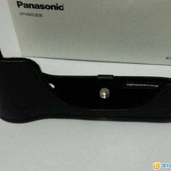 原裝 Panasonic GF6 黑色 相機座 相機袋 相機底座