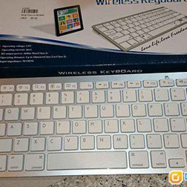 彷 MAC 機 Bluetooth Keyboard (90 % New)