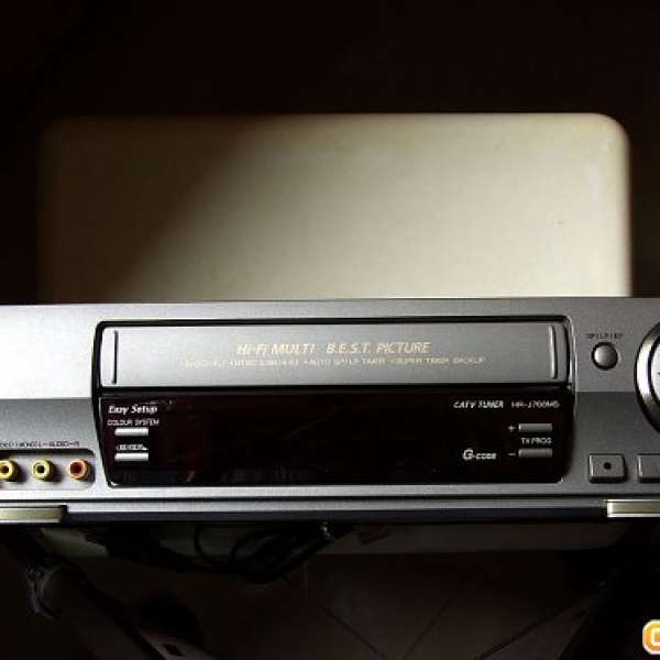 JVC HR-768MS Hi-Fi Multi VHS 錄影機+遙控+說明書