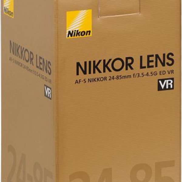 8個月保 nikon 24-85mm f3.5-4.5 VR